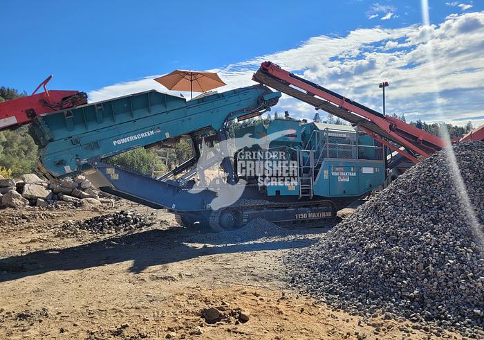 Used 2015 POWERSCREEN MAXTRAK 1150