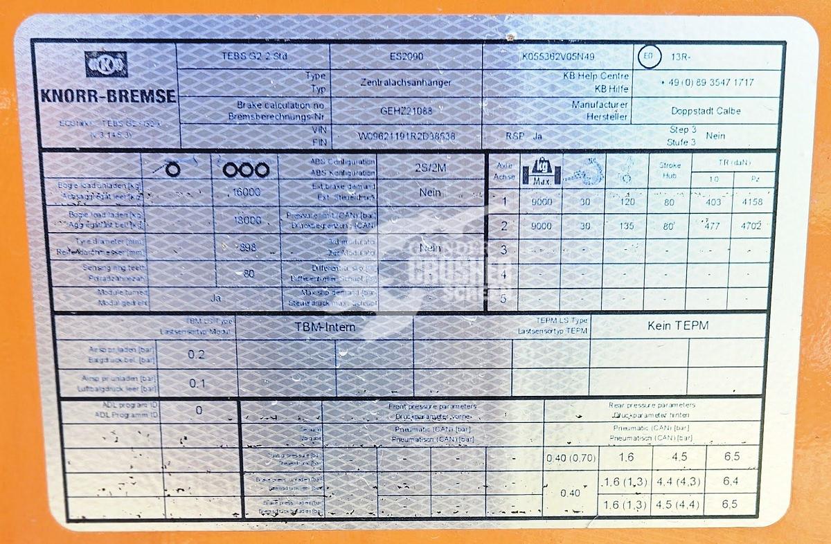 Used Equipment Listing