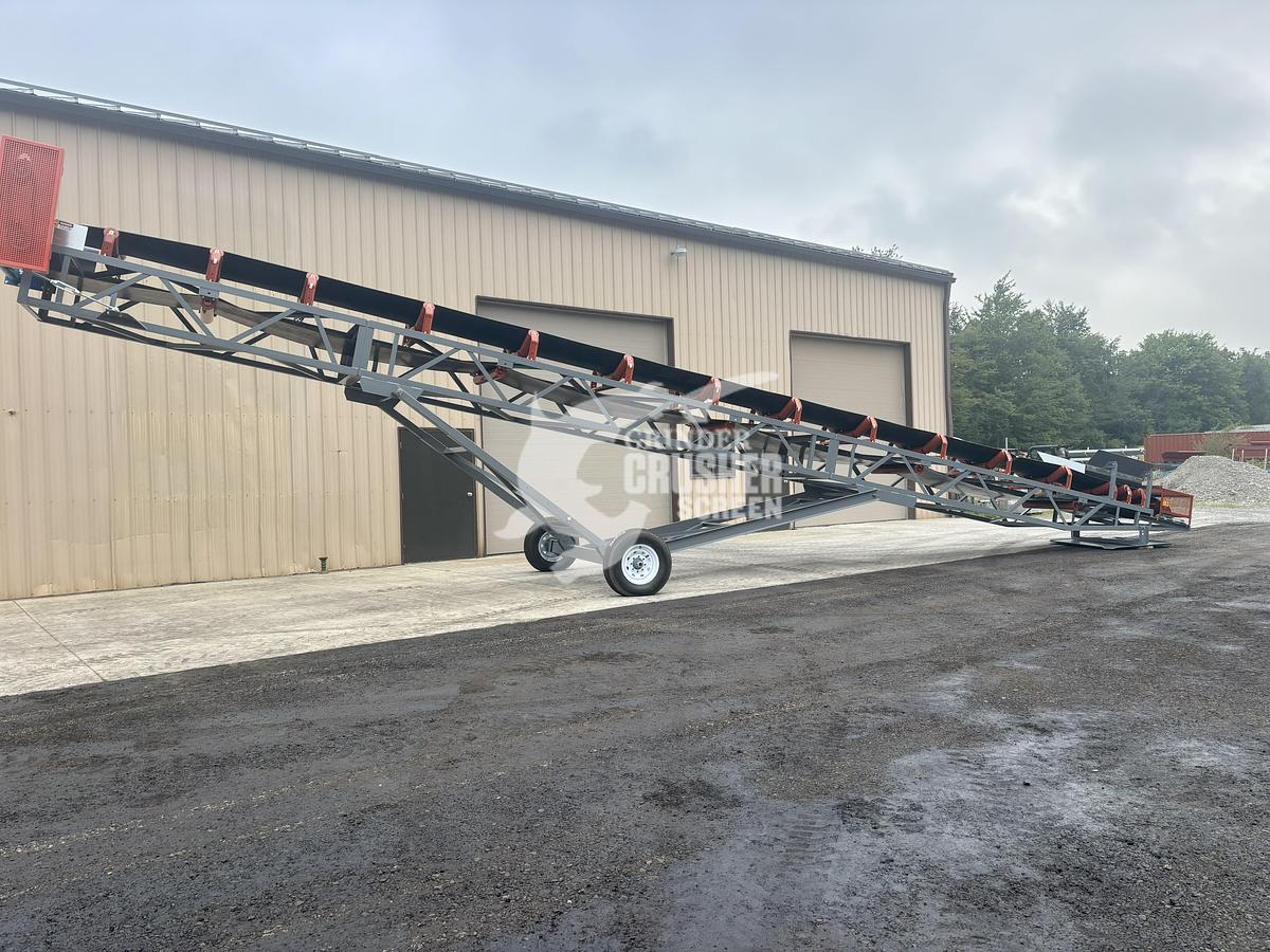 GCS 50' PORTABLE RADIAL STACKING CONVEYOR