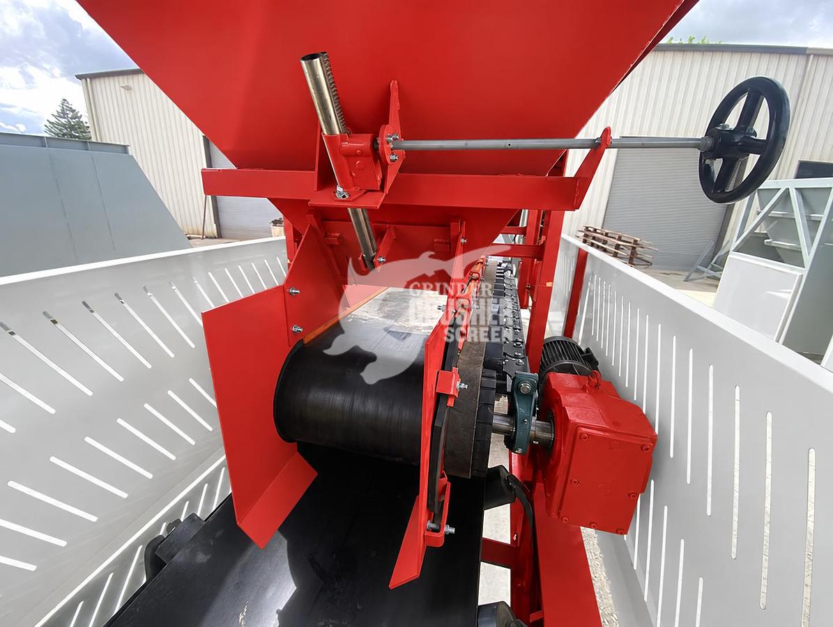 Used NEW ROCK SYSTEMS 108-3P PORTABLE BIN BLENDING HOPPER