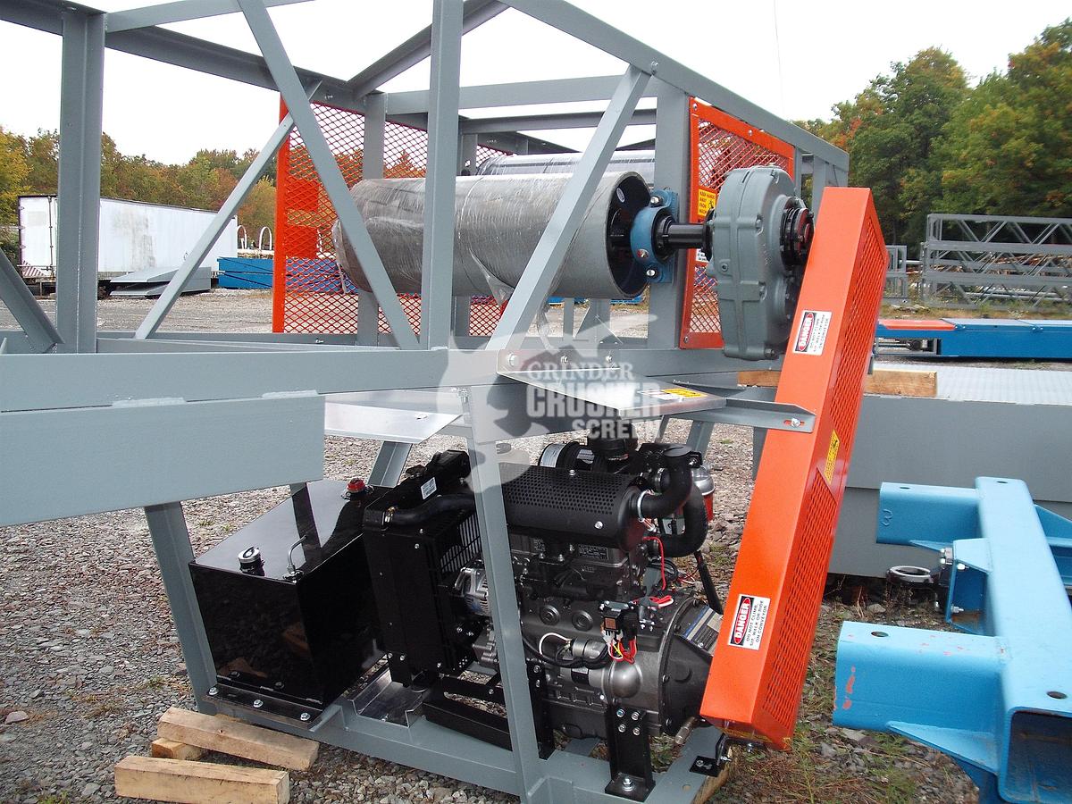 GCS 100' PIT PORTABLE RADIAL STACKING CONVEYOR