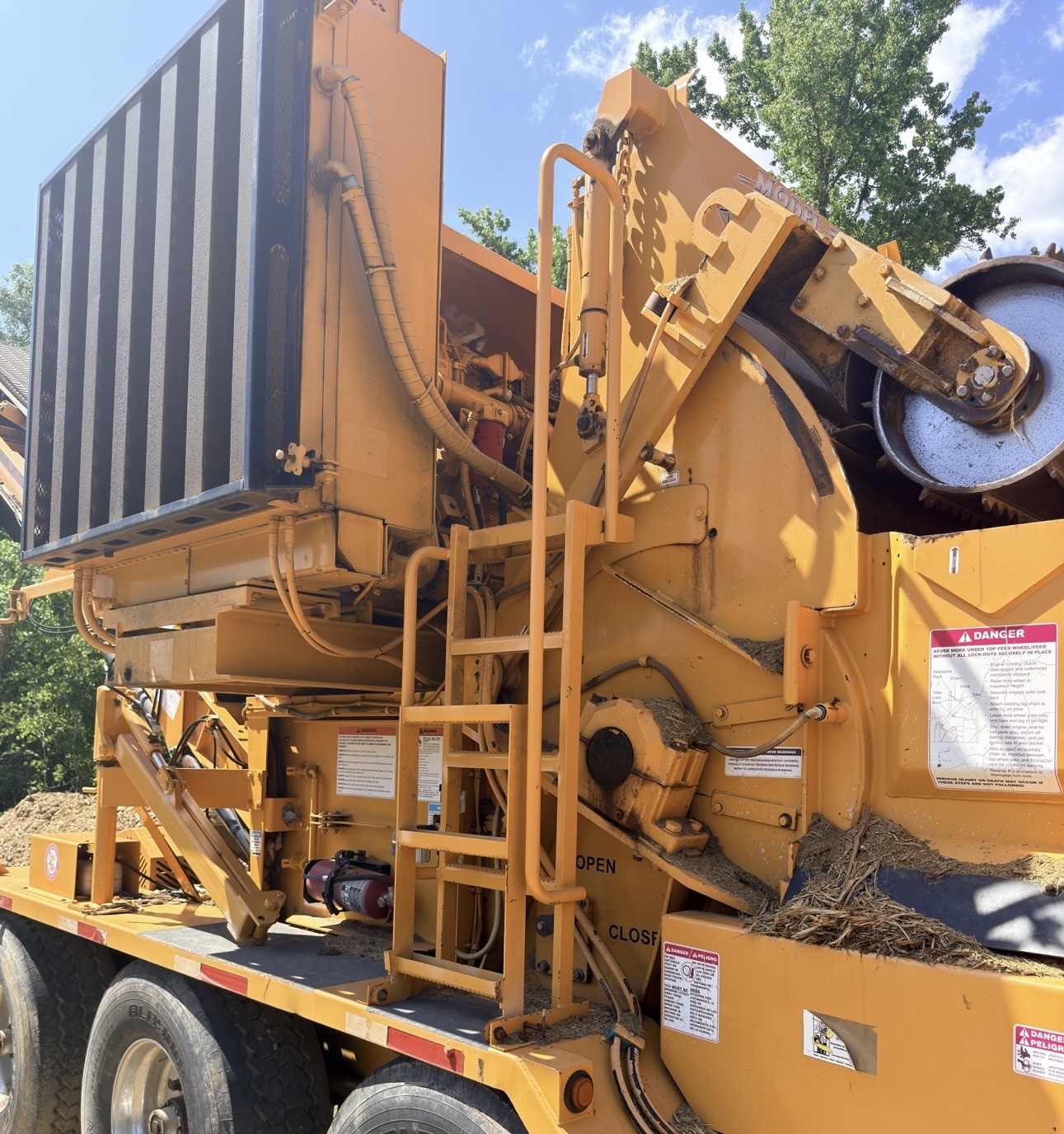 Used 2012 BANDIT BEAST 3680 RECYCLER