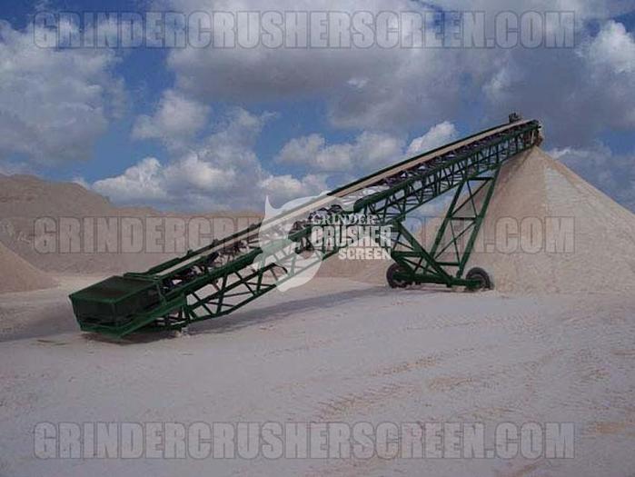 NEW GCS PIT PORTABLE RADIAL STACKING CONVEYOR 36x80
