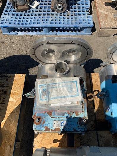 Used Waukesha Model 130 Positive Displacement Pump Head