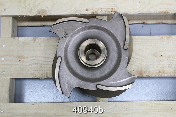 Used Goulds 3175 6x12x14 CD4 4-Vane, 11.75" Impeller #40940