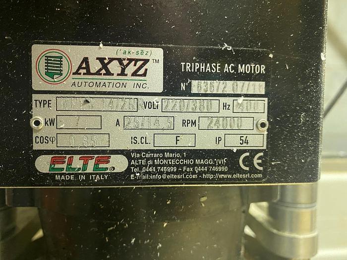 Used 2017 AXYZ 4008 CNC Router