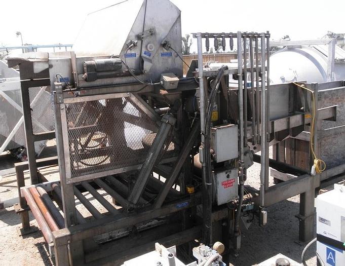 Used Dumper, Bin, Tote, FMC, S/st, Hydraulic, 800 lb (2) #S741235