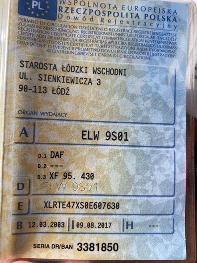 Gebruikt 2004 DAF XF 430, manual gear , hyraulic !