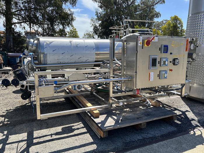 Used CIP, 2-Tank, (2) 185 Gallon Tanks, Sani-Matic, 316L Stainless Steel #S744634