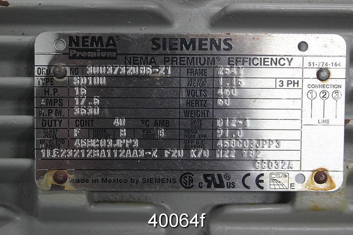 Unused Sulzer APT11-1B Pump, Unused #40064