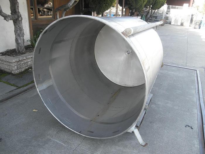 Used Tank, 475 Gallon, S/st, 50" X 60", OT/DB #S74572
