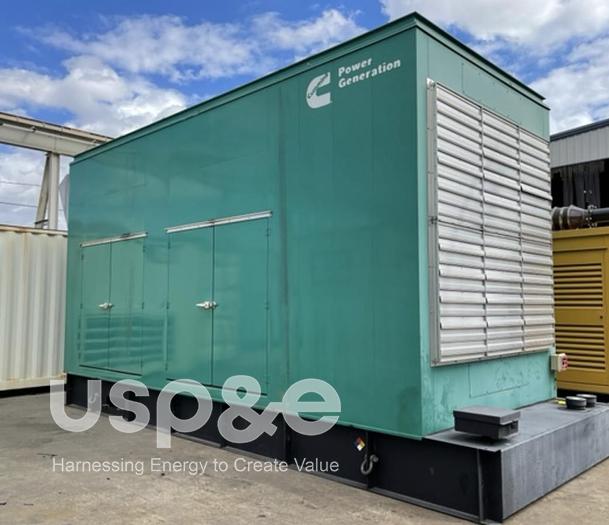 2 MW 2012 New Cummins QSK60-G6 NR2 Diesel Generator Set