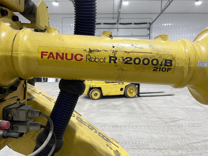Used FANUC R2000iB/210F 6 AXIS ROBOT WITH R30iA CONTROLLER