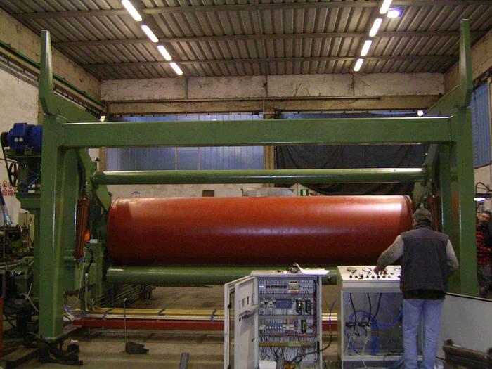 Used 174" (4.42M) OBL HORIZONTAL TRACK REEL