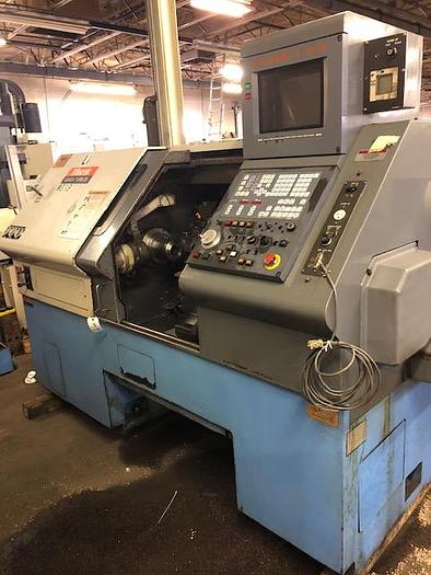 Used 1995 MAZAK QT-20 CNC Lathe with Tailstock and T Plus control