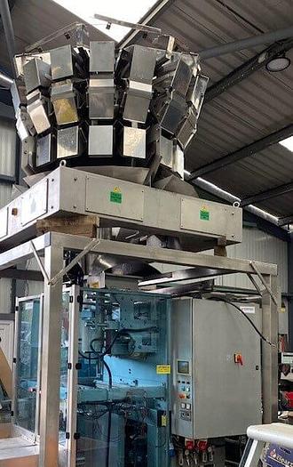 Used Ishida Multihead weigher with 16 heads