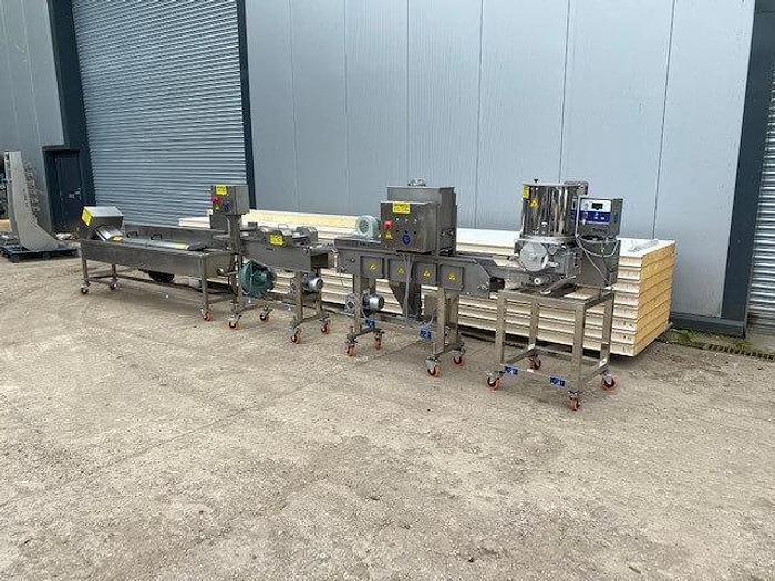 Brand New Bulldog 200 Forming Coating Frying Line