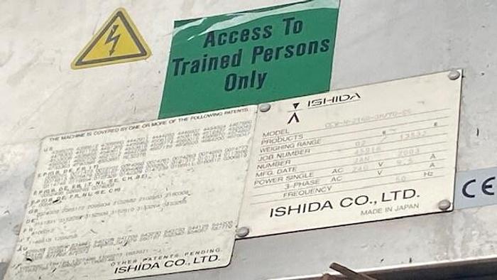 Used Ishida Multihead weigher with 16 heads