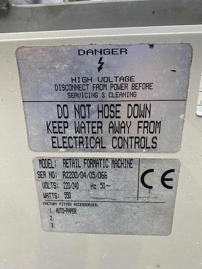 Used Deighton forming machine