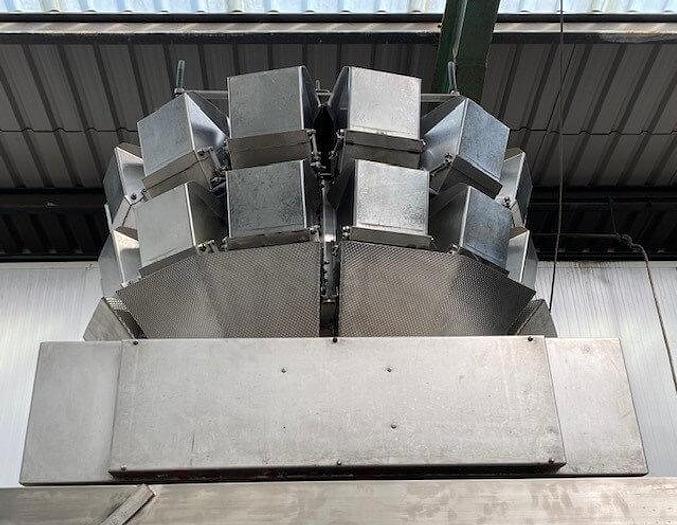 Used MBP PFM Multihead Weigher With 14 Heads