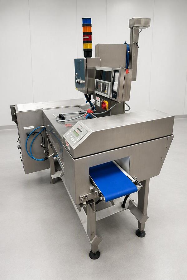 Used ISHIDA METAL DETECTOR / CHECK WEIGHER COMBINATION