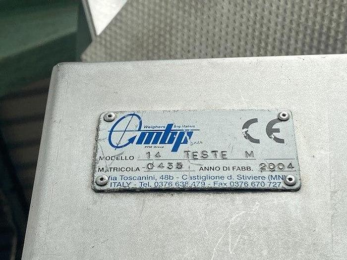 Used MBP PFM Multihead Weigher With 14 Heads