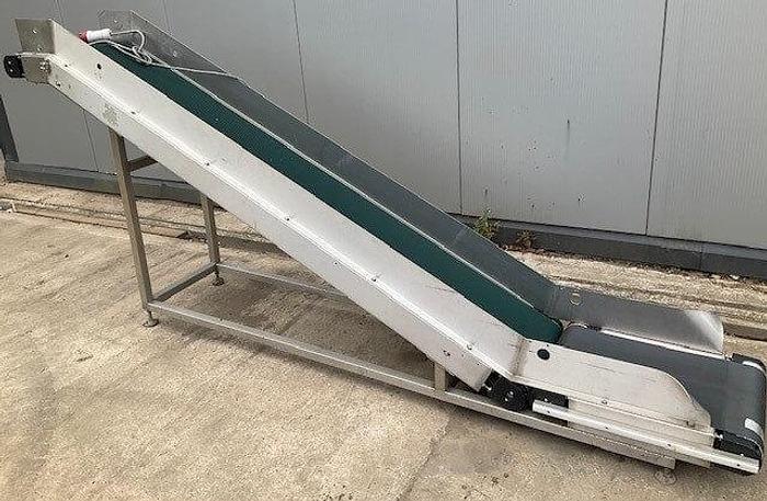 Used Flighted Conveyor