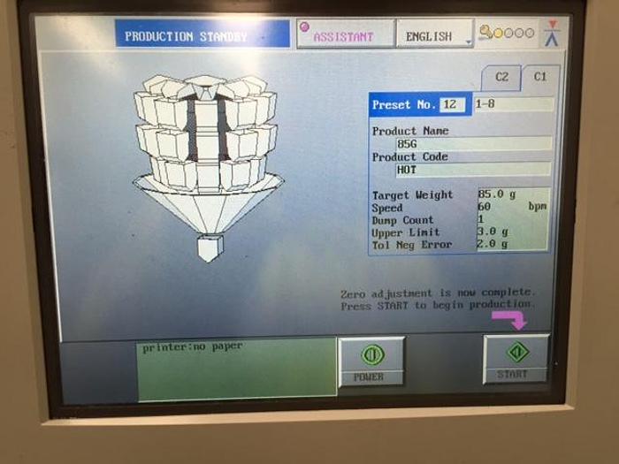 Used Ishida Weigh Head