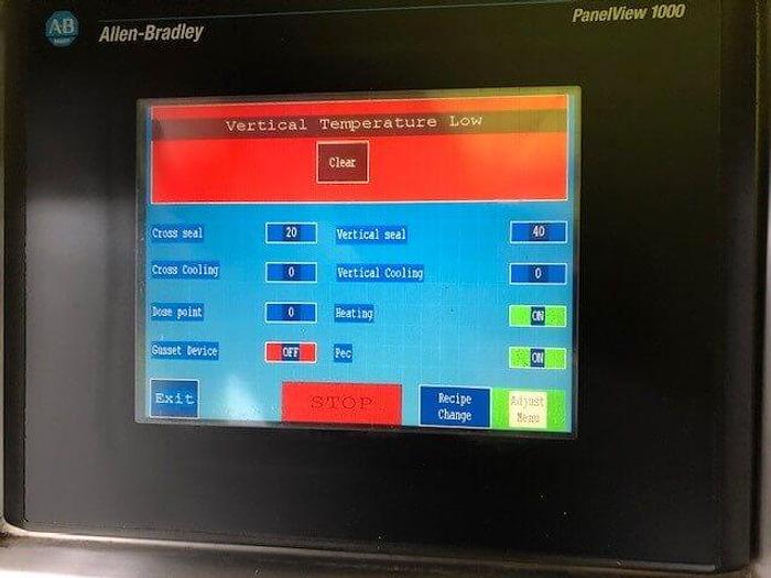 Used Sandiacre TG400LDK Form Fill Seal Machine