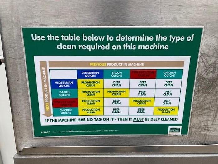 Used Single Depositor with Adjustable Stand & Tooling