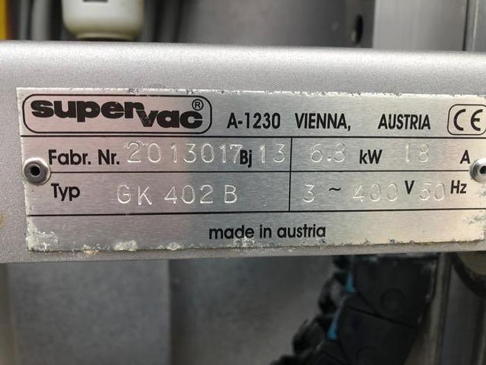 Used Supervac GK402B In-line Vacuum Packer