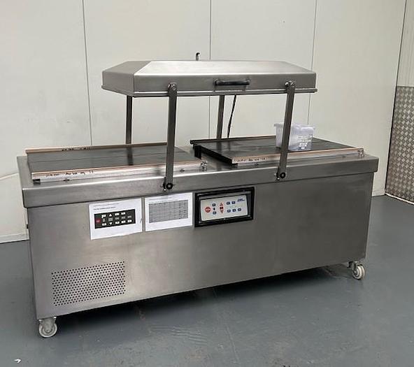 Used Intervac Double chamber vacuum packer
