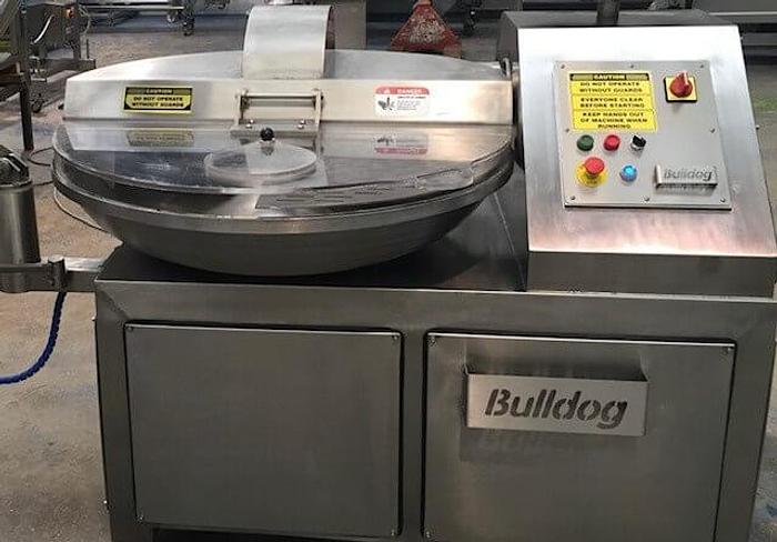 Used Bulldog fully automatic 80 litre bowl cutter