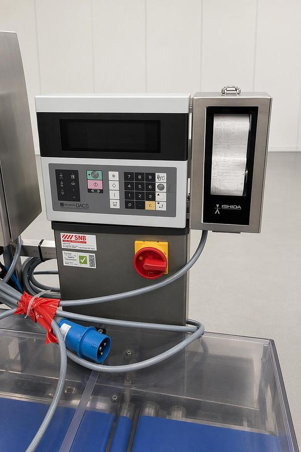Used ISHIDA METAL DETECTOR / CHECK WEIGHER COMBINATION