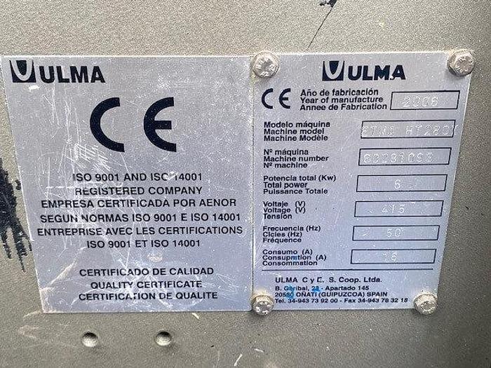 Used Ulma form fill seal machine