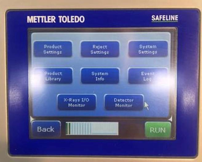 Used Safeline ADV4 X-Ray Machine