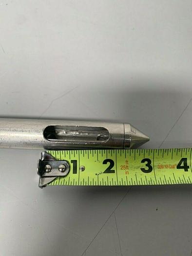 Used Stainless Steel Pointed-Plunger Lance Sampler Probe w/ 35" Rod