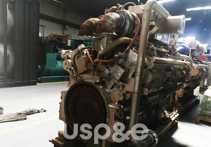 Usado 8.4 MW 2012 Used Cummins GQSK60-G8 Natural Gas Generator Sets