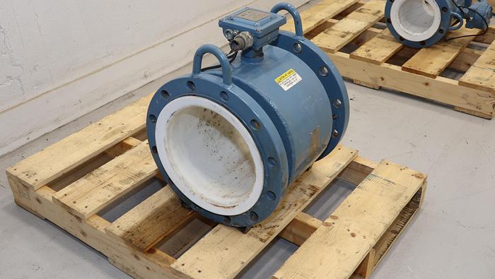 Used Rosemount 10" 8707TSA100C1W0N0D2Q4 Magnetic Flow Tube #44475