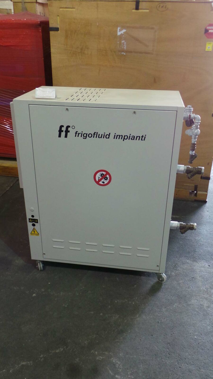 Used 2008 FF Frigofloid Impianti / E,Braun FWC6/CW-LT FWCC6/CW-LT, Cooling System, 400v/50Hz/C/C 5.5Kw(0-C) FF Frigofloid / E,Braun