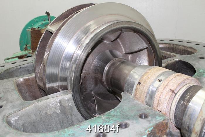 Used Sulzer ZUU-50 Double Suction Fan Pump, 20x24, Stainless Steel #41684