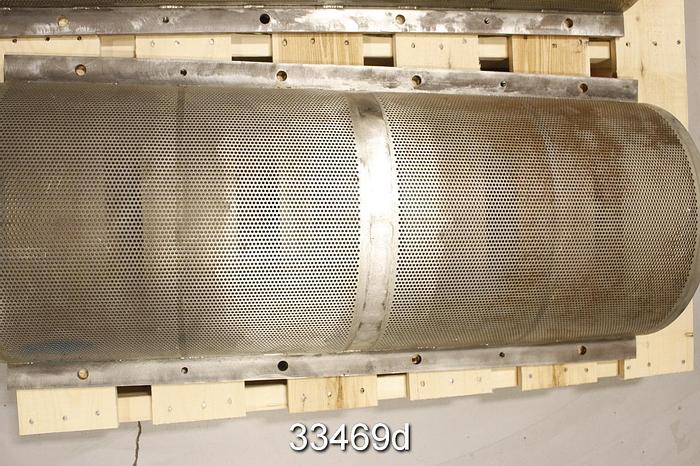 Used Escher Wyss RS2B Rejectsor Screen Plates, .125" Holes #33469