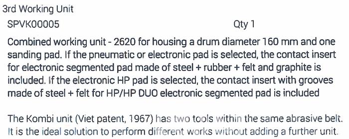 Used 2019 Viet Opera 5 Wide Belt Sander