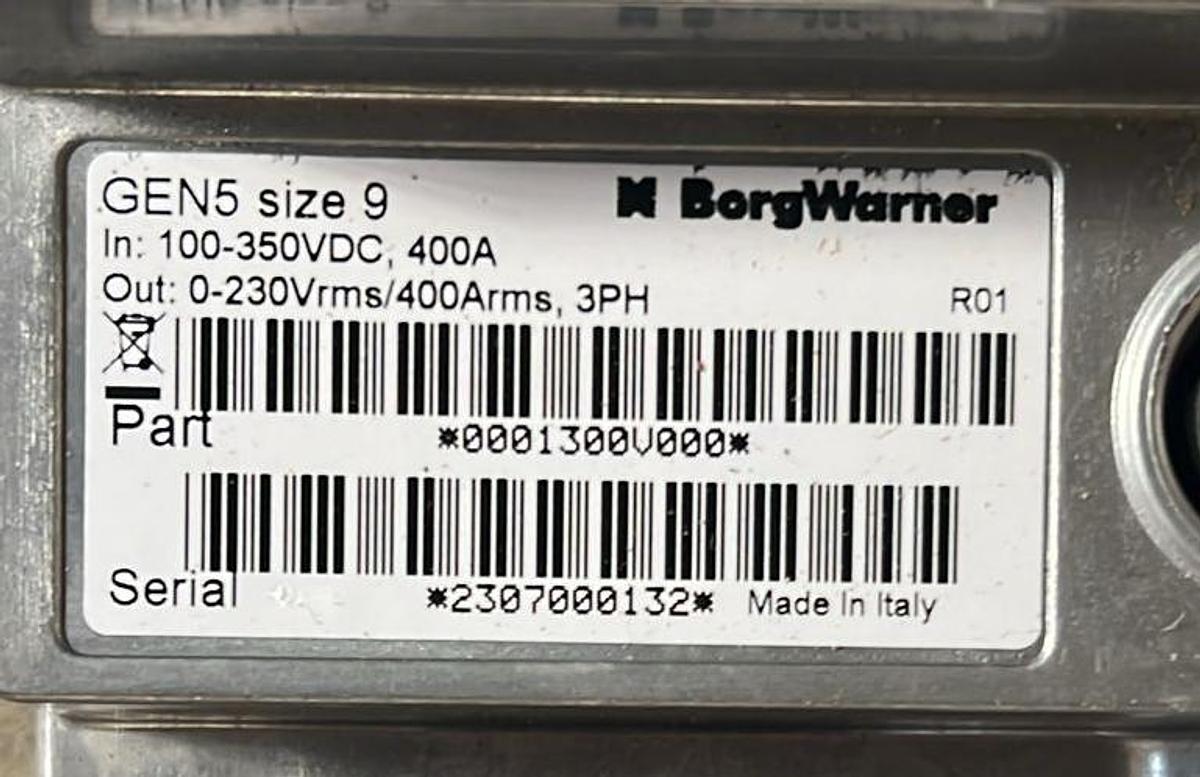 2024 BorgWarner Sevcon Gen5 (Size9) - Car inverter