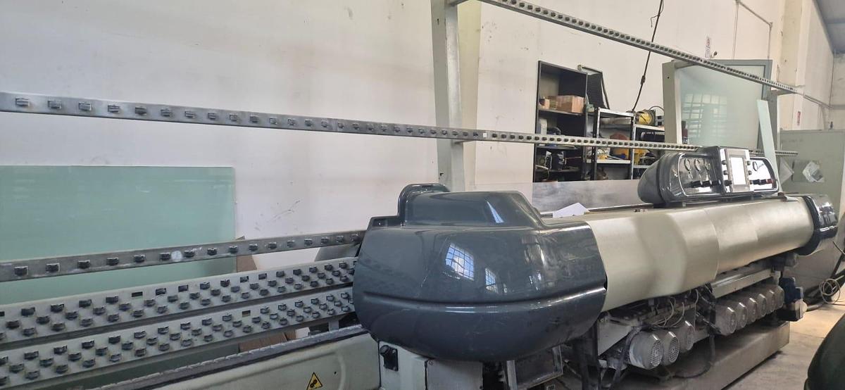 Usato 2011 Bisellatrice BAVELLONI  MAX 80 CNP - Glass Bevelling Machine