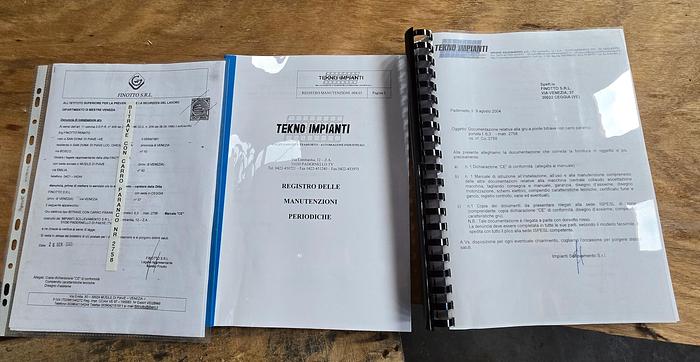 Usato 2004 Carroponte Impianti Sollevamento Srl Bitrave con Carro Paranco 6.3 T. - bridge-crane