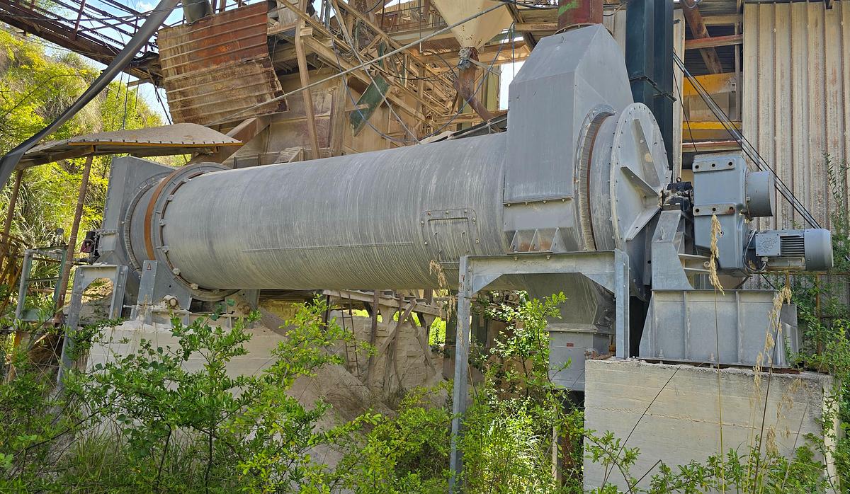 Usato 2009 Essiccatore Professionale a Doppio Tamburo ALLGAIER-MOZER TT 90/7 D OB A G - Double-shell rotary dryer