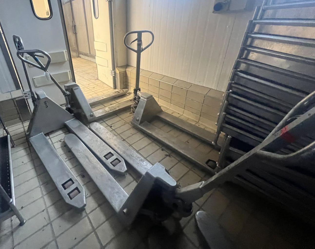 Usato 2010 Transpallet Samag - Bt INOX - Stainless steel pallet truck