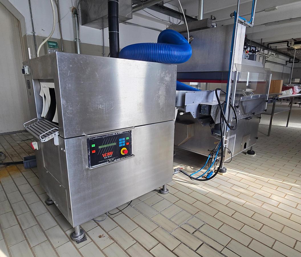 Usato 1995 Linea sottovuoto - Transvac VS 90 e Tunnel Termo-retrazione VC999 - Vacuum packaging and shrink wrapping