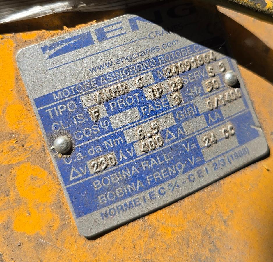 Usato 2008 Motoriduttore per gru LEROY SOMER TIPO ro/3 - Gearmotor